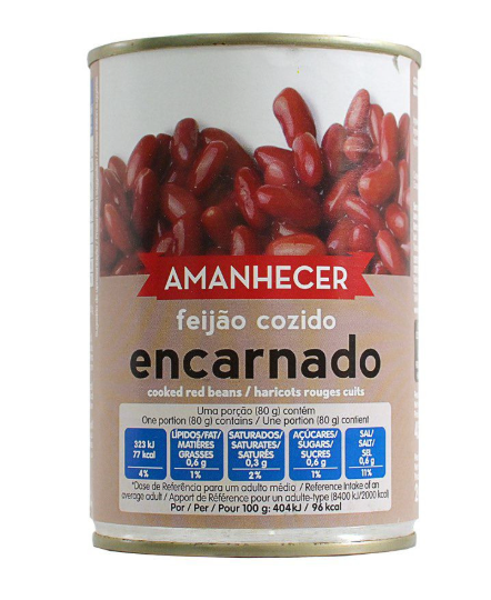 Amanhecer Red Beans 420g x 12
